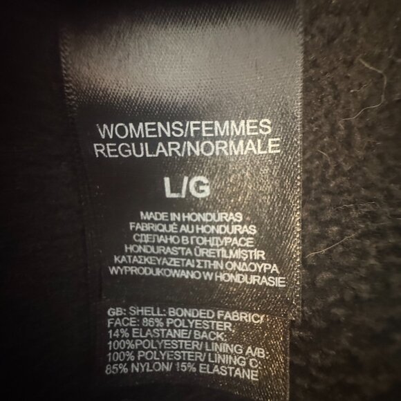 The North Face Black Windwall Soft Shell Jacket Large - Picture 9 of 10